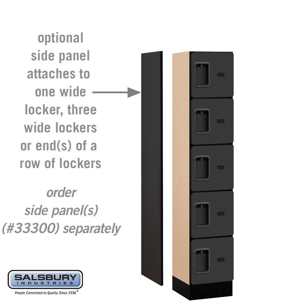 SALSBURY INDUSTRIES 35155BLK Storage-Lockers - View #2