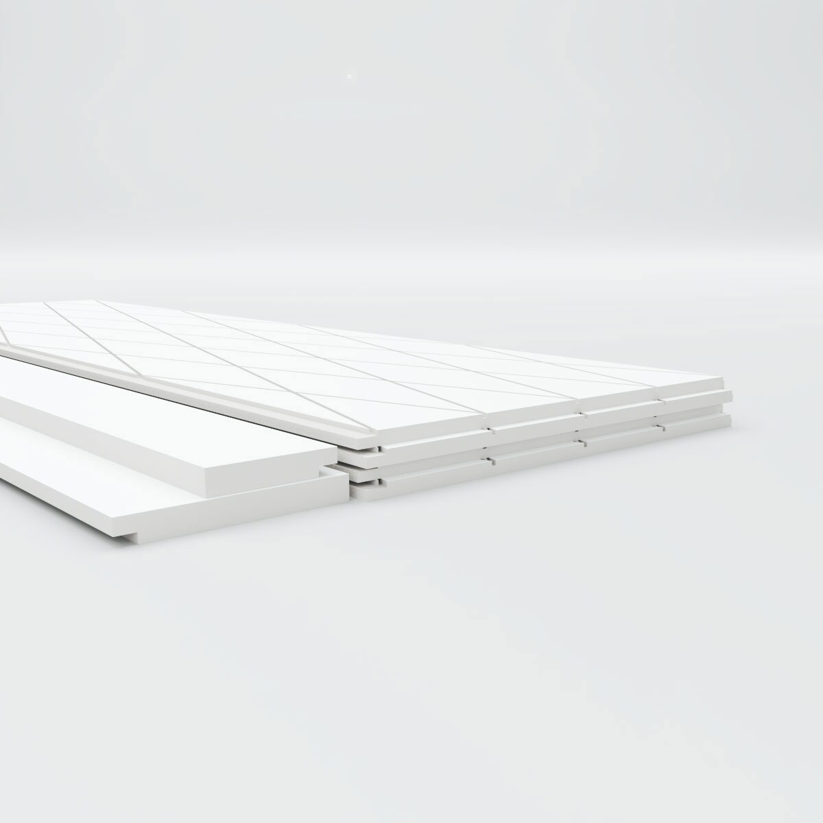 Ekena Millwork WPK36X94LDM Wall-Panels - View #3