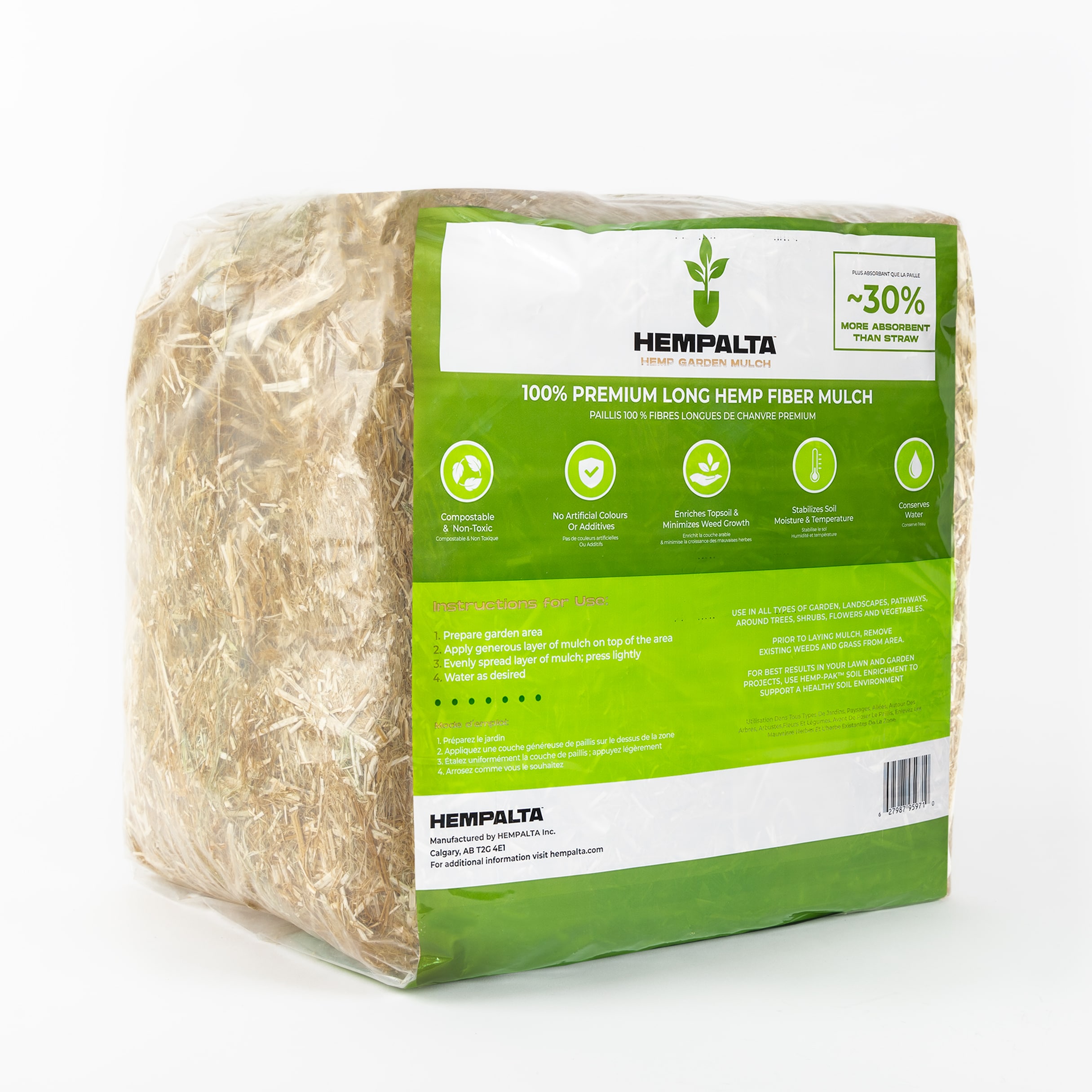 HEMPALTA HMPMLCH Bagged-Mulch - View #2