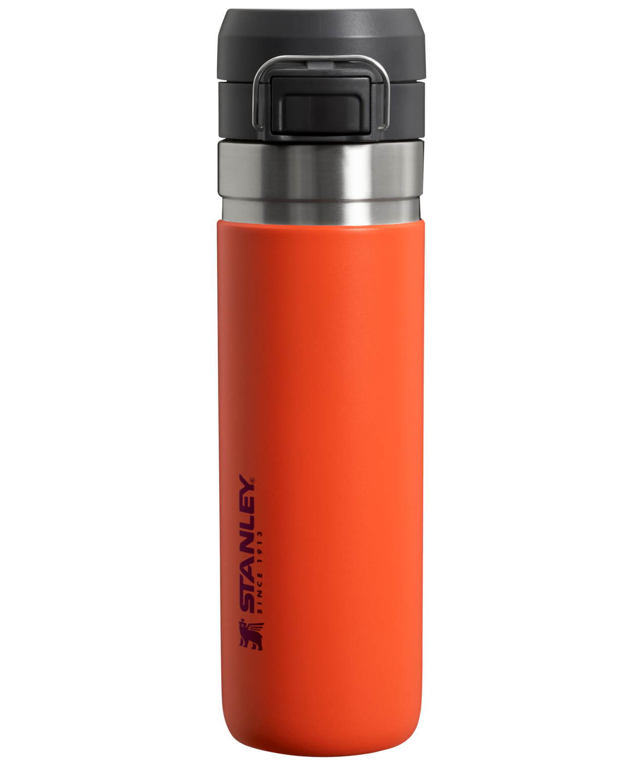 Stanley 10-09149-146 Quick Flip Go Bottle 24 -fl oz Stainless steel Insulated Water bottle - Tigerlilly