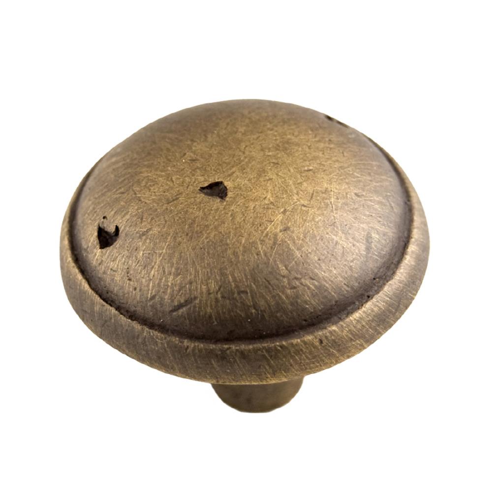 RK International CK 711-AE Antique English Round Traditional Cabinet Knob