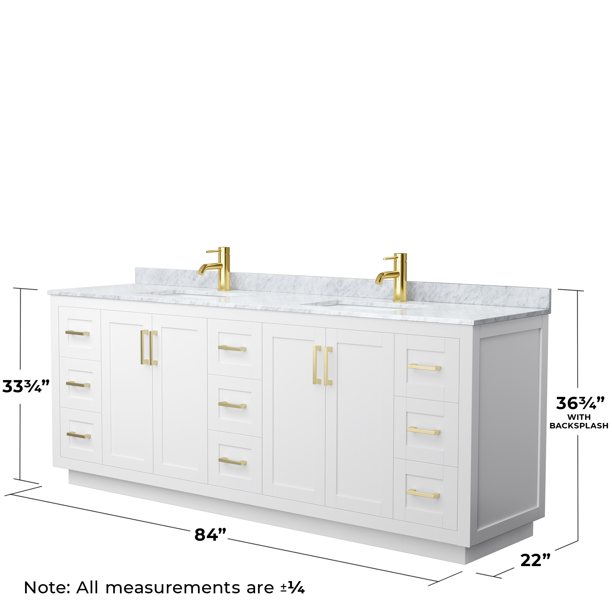 Wyndham Collection WCF292984DWGCMUNSMXX Bath-Vanity-Combo - View #5