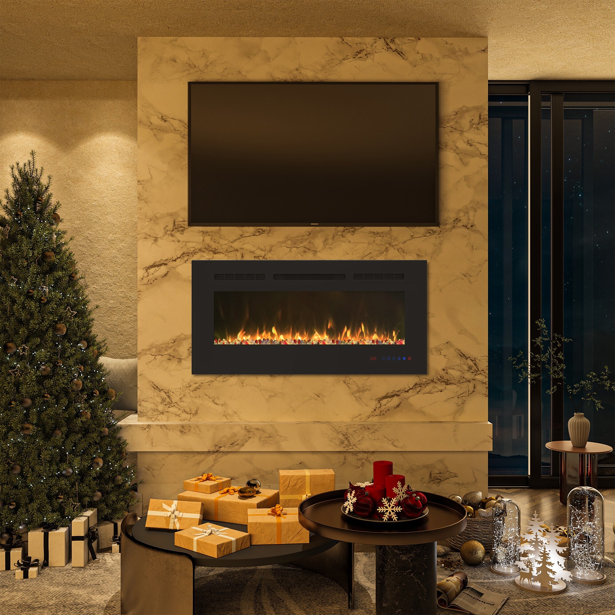 Dimakai DK-EF36R Electric-Fireplaces - View #5