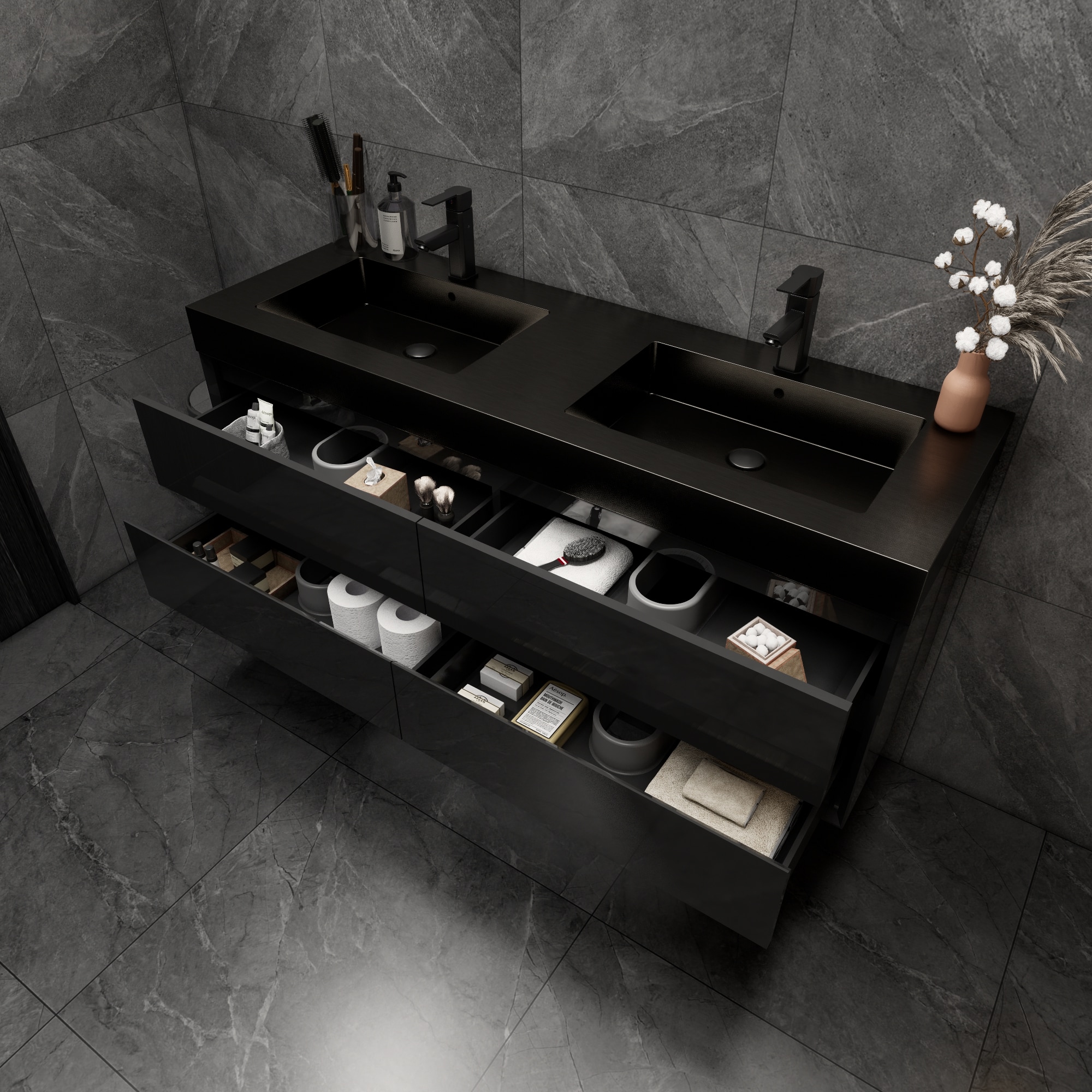 BV Better Vanity MIA60D-GB Bath-Vanity-Combo - View #8