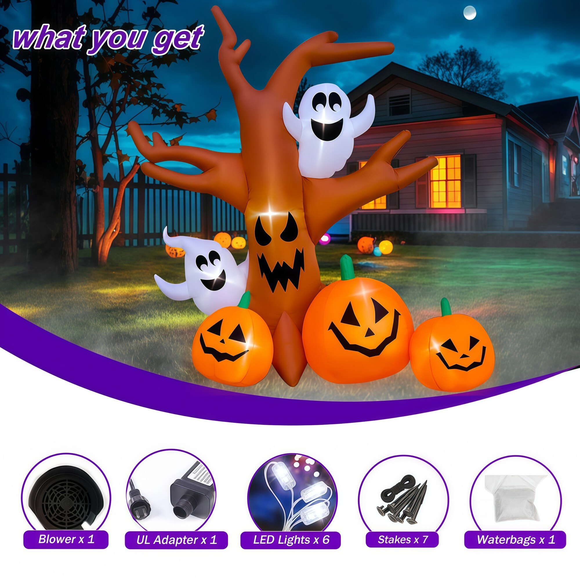 Numhew NHWILL92942 Outdoor-Halloween-Decor - View #3