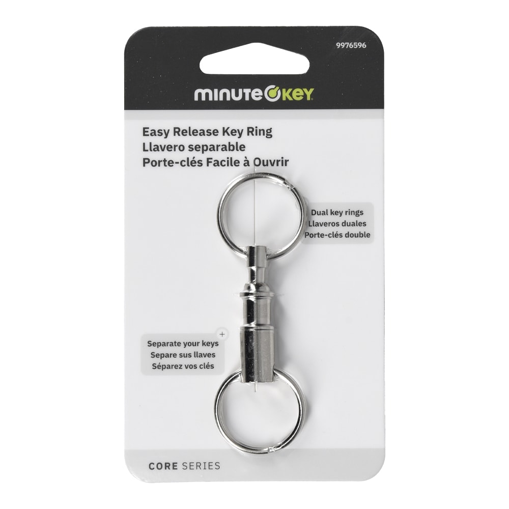 Key Rings: Multi 6-Keys Ring Holder with Quick Release