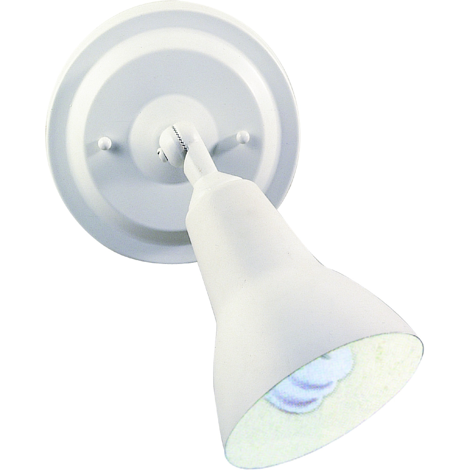 Volume Lighting V8781-6 1 -Light 11.5-in H Satin White Hardwired Outdoor Wall Light