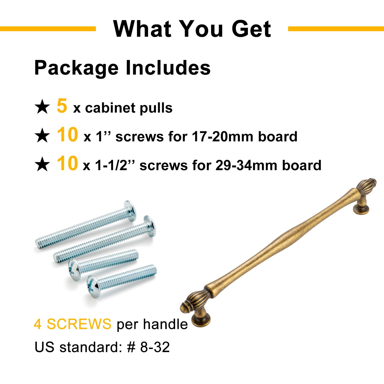 YGCTFX 5749848503902 Cabinet-Pulls - View #5