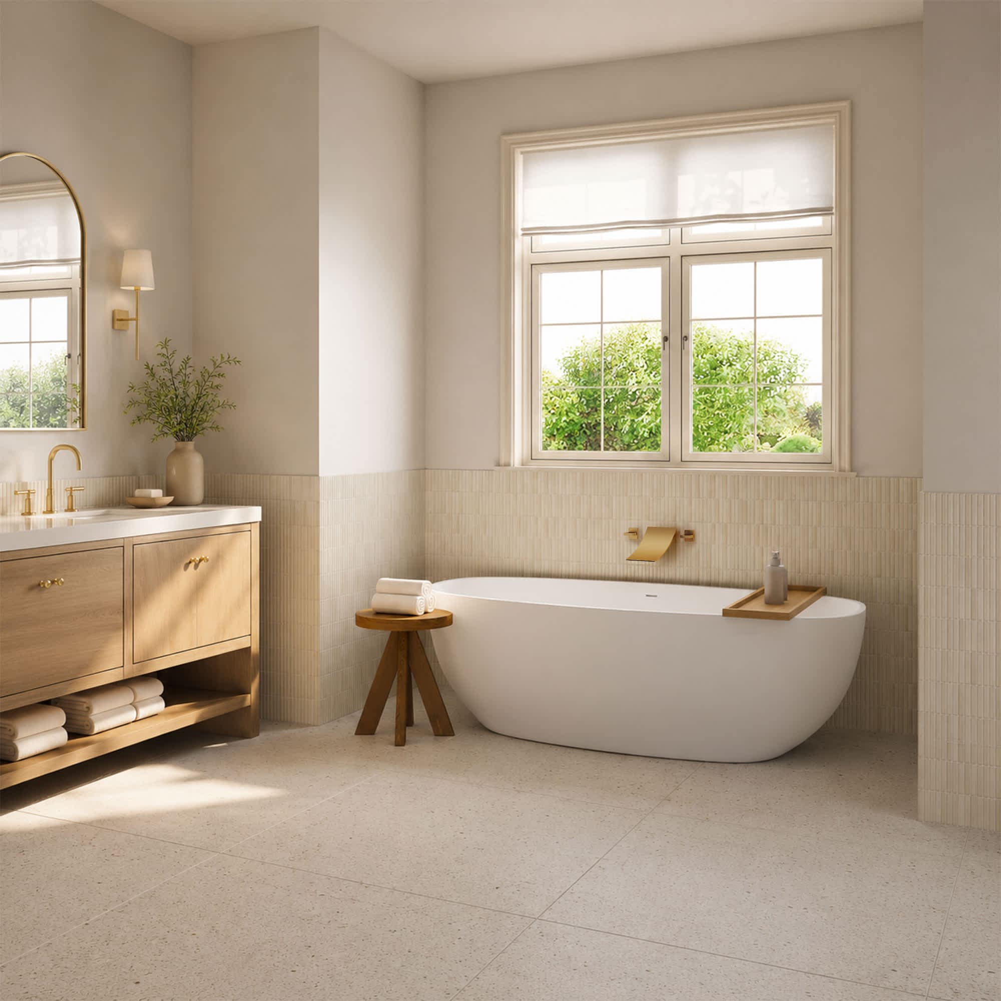EVERSTEIN SFS-1108-GD Roman-Tub-Faucets - View #9