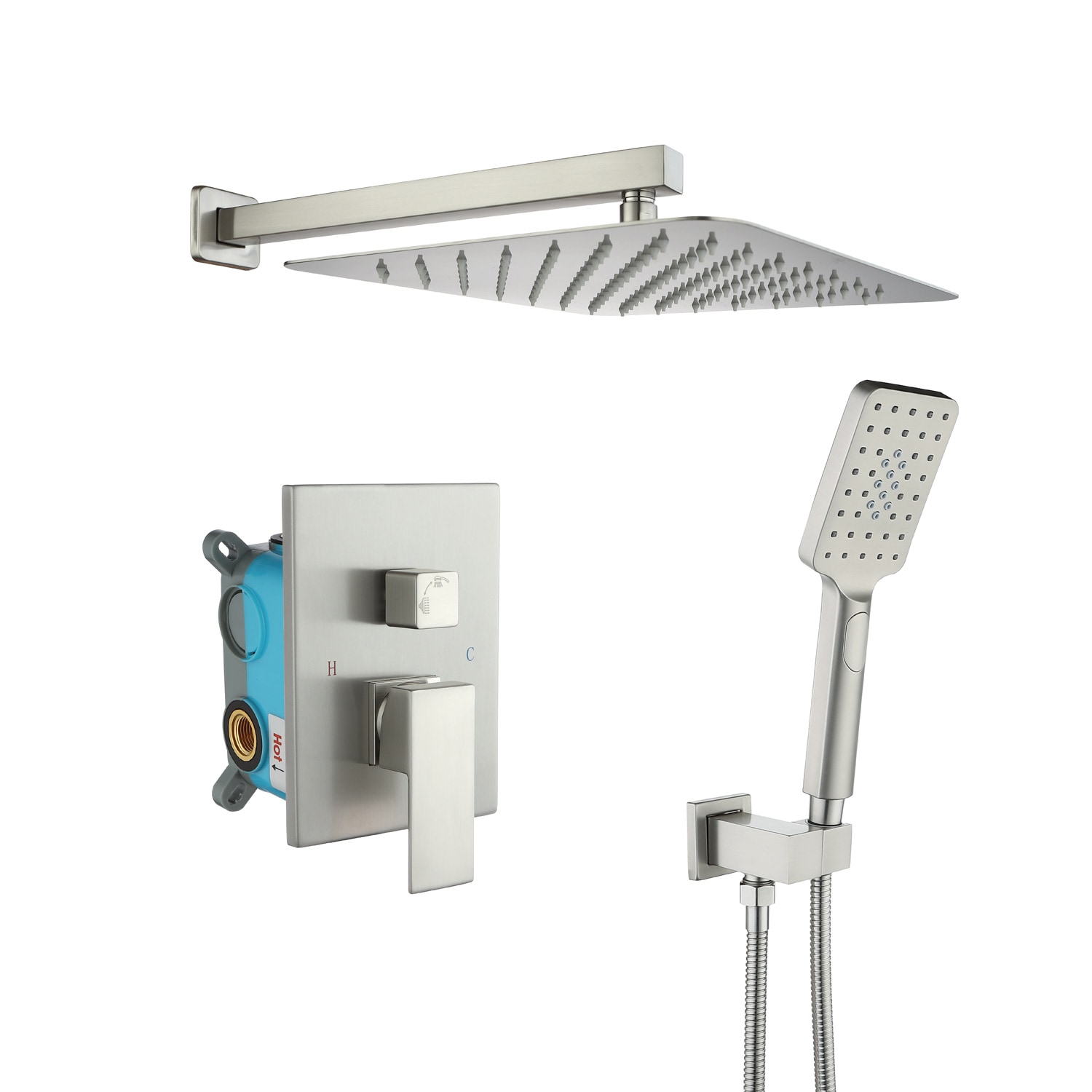 Maincraft HHK102BN Showerhead-Bar-Panels - View #2
