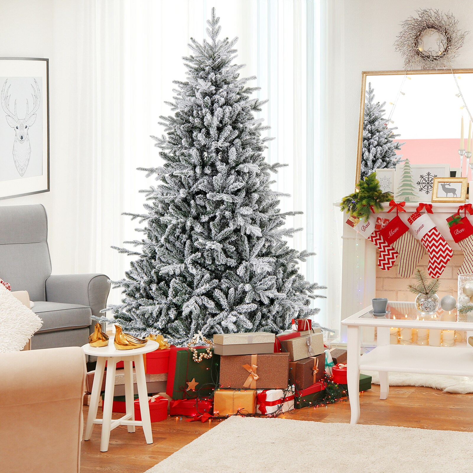 WELLFOR CM-HWY-20581 Artificial-Christmas-Trees - View #6