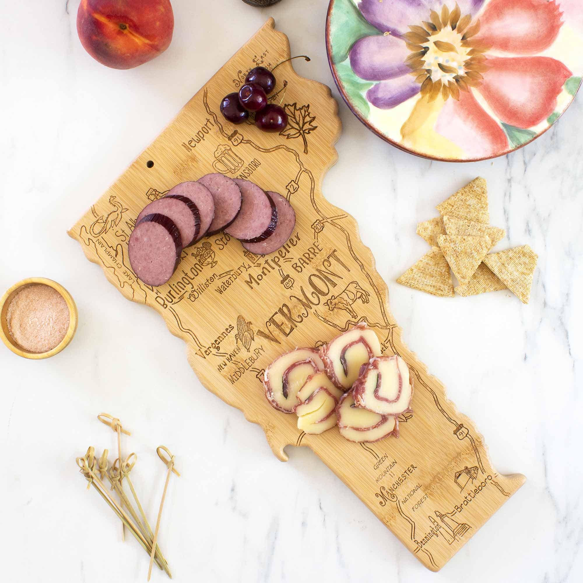 Totally Bamboo Destination Vermont Cutting Board - Thumbnail 3