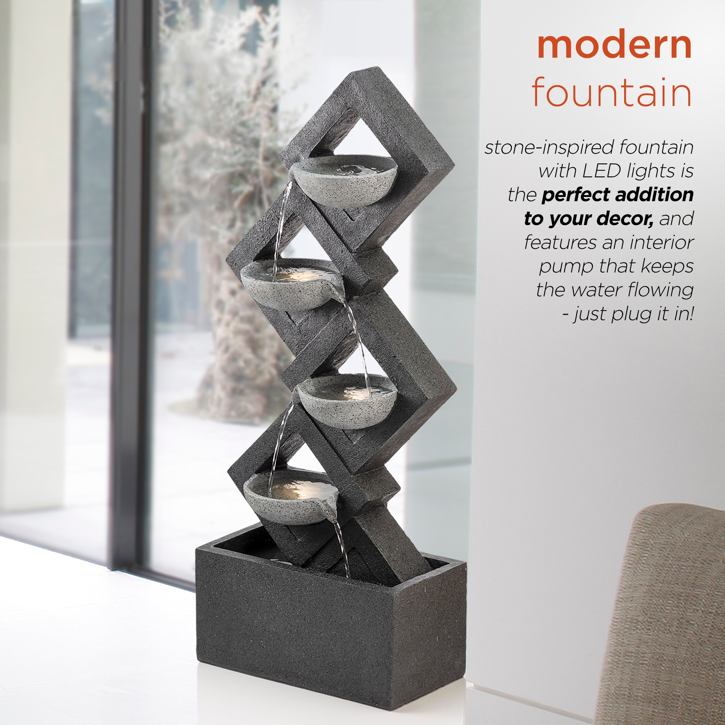 Alpine Corporation GIL1642 fountains - View #4