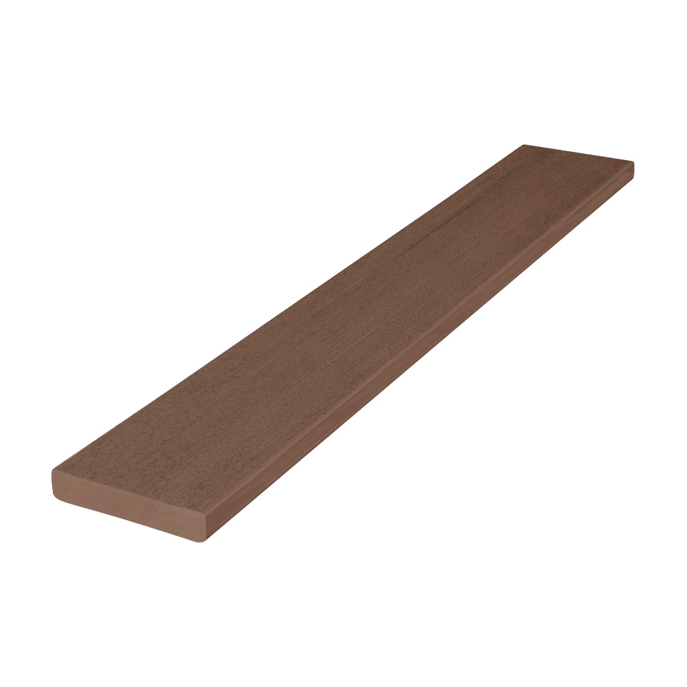 Fiberon 13577 Promenade 1-in x 5-1/2-in x 16-ft Russet Dune Square PVC Deck board