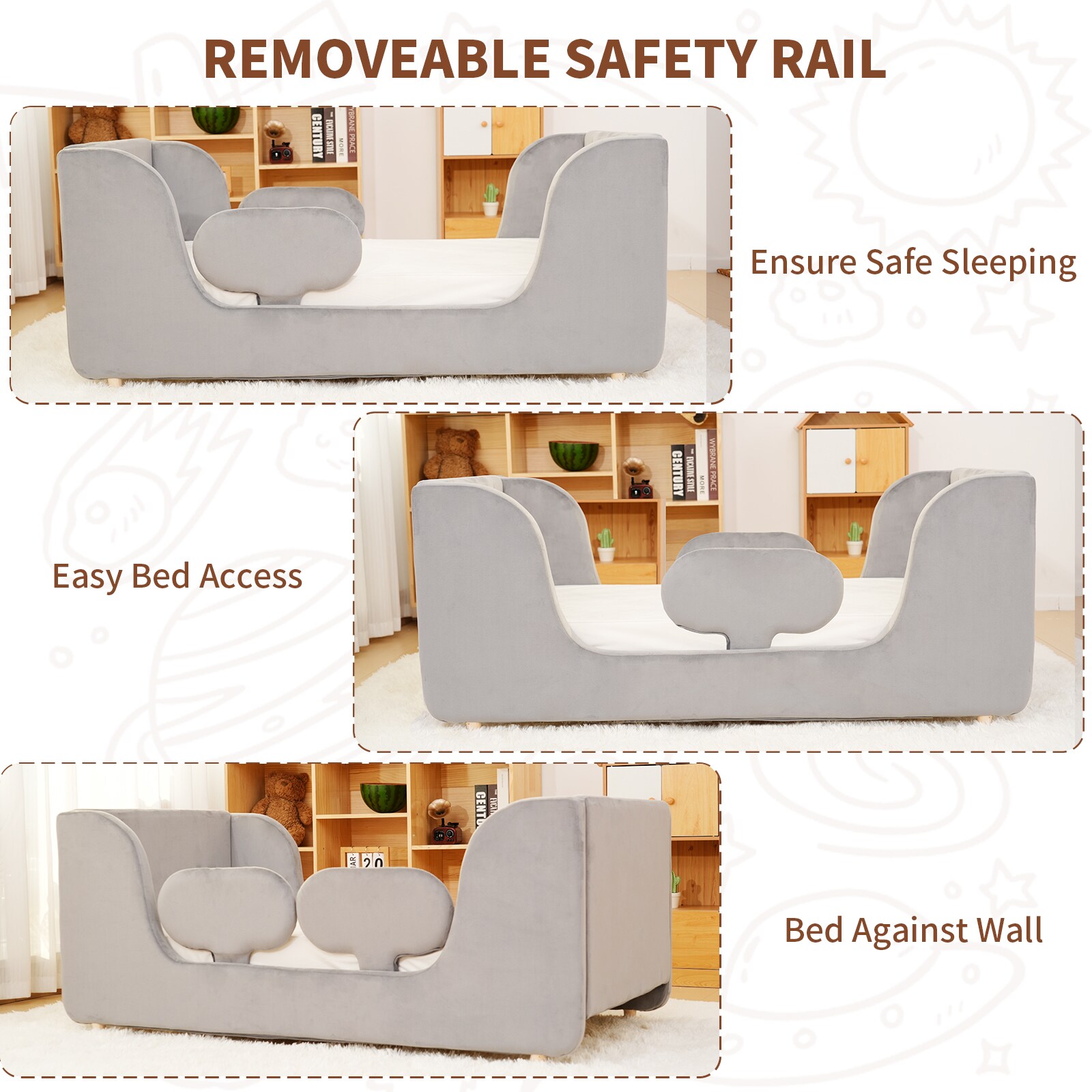 Esazn I1502530-TB-G Toddler-Beds - View #7