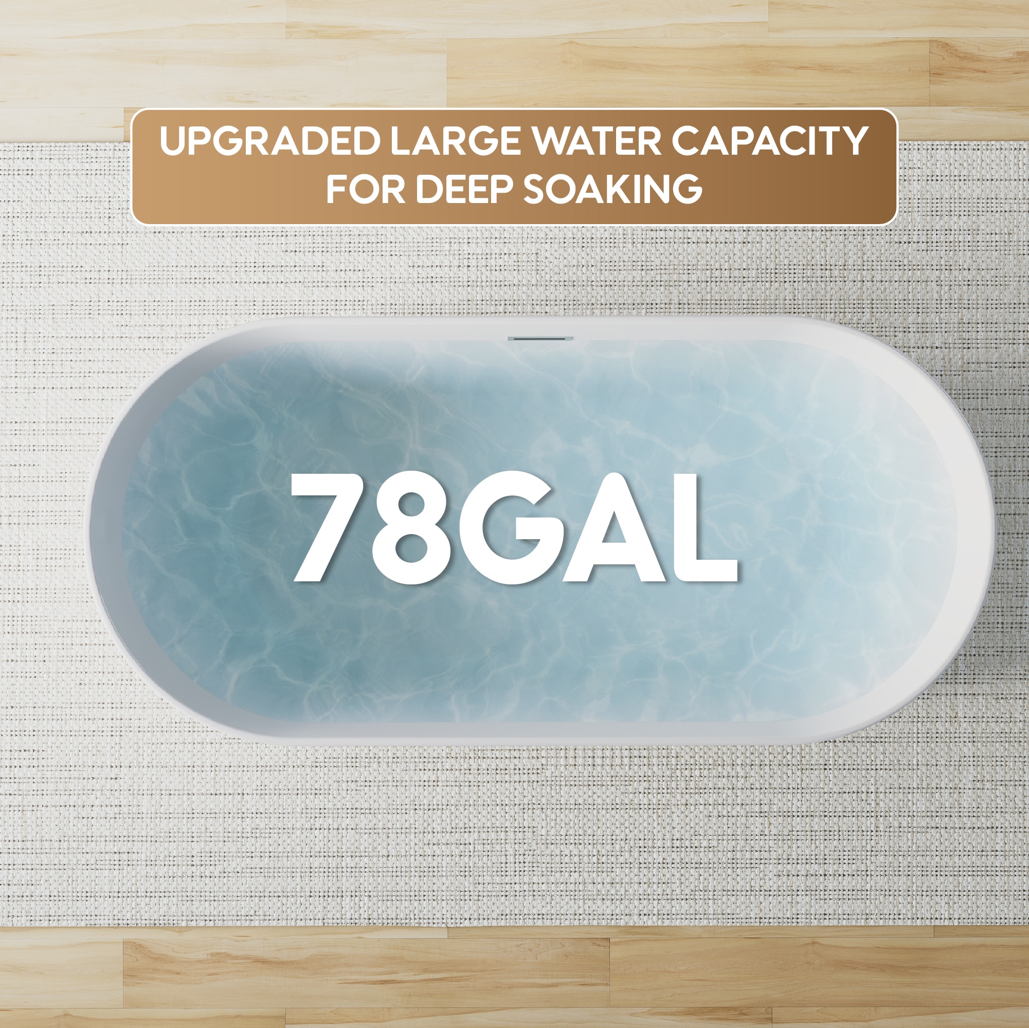 WELLFOR JO-115355 bathtubs - View #9