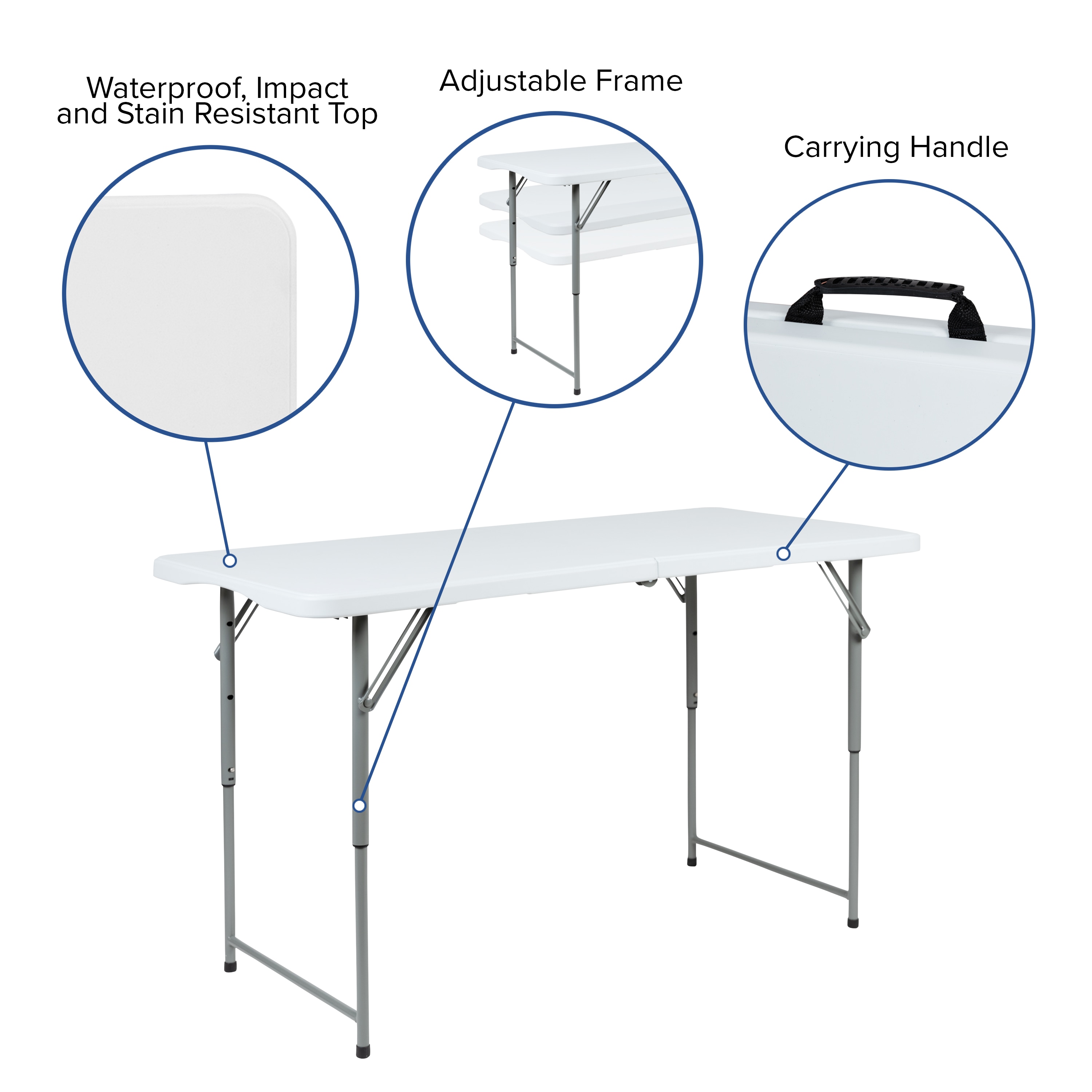Flash Furniture 889142997078 Folding-Tables - View #6