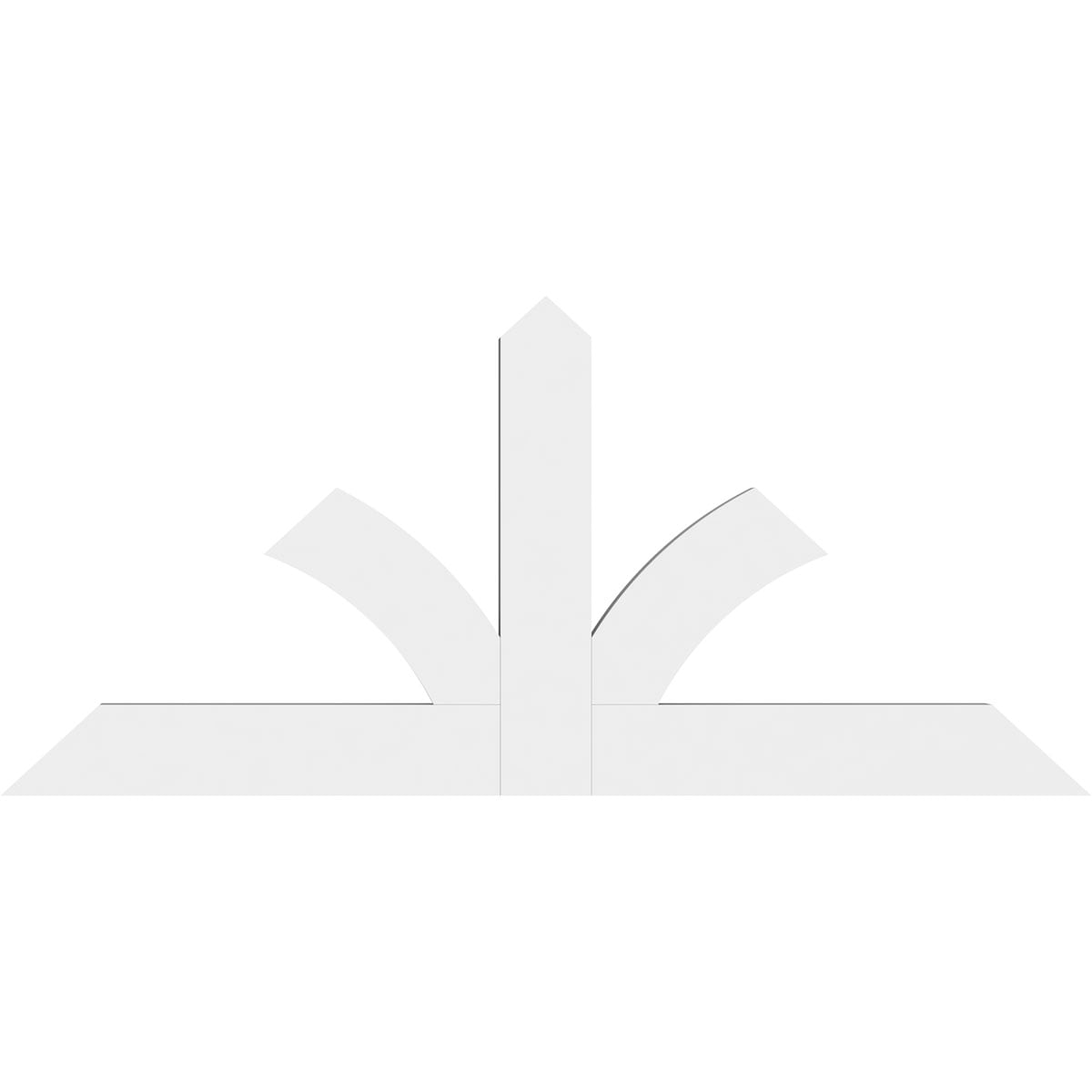 Ekena Millwork GBP048X22X0204RIC00 Exterior-Brackets-Braces - View #2