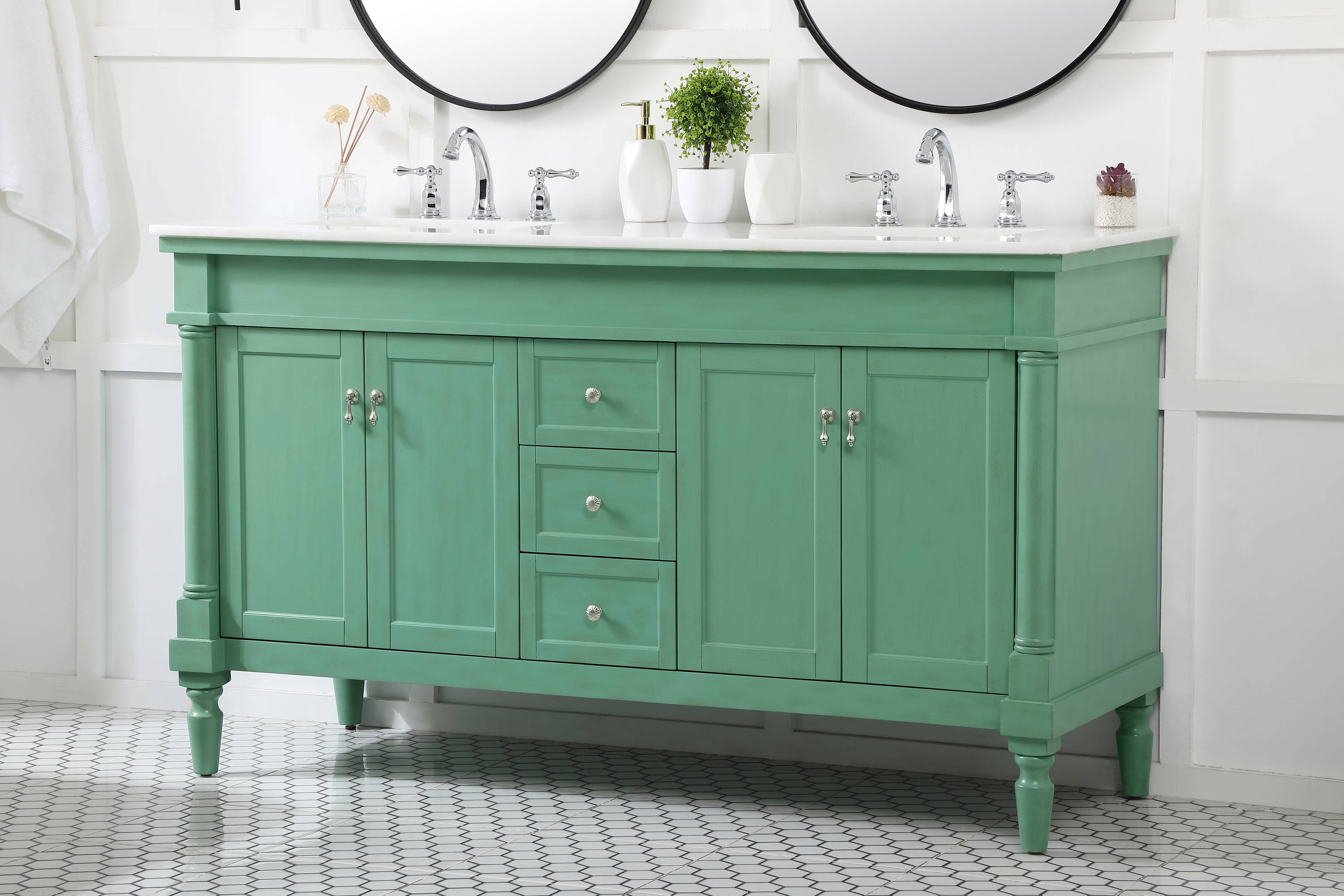 Elegant Decor HF39180DVM Bath-Vanity-Combo - View #3