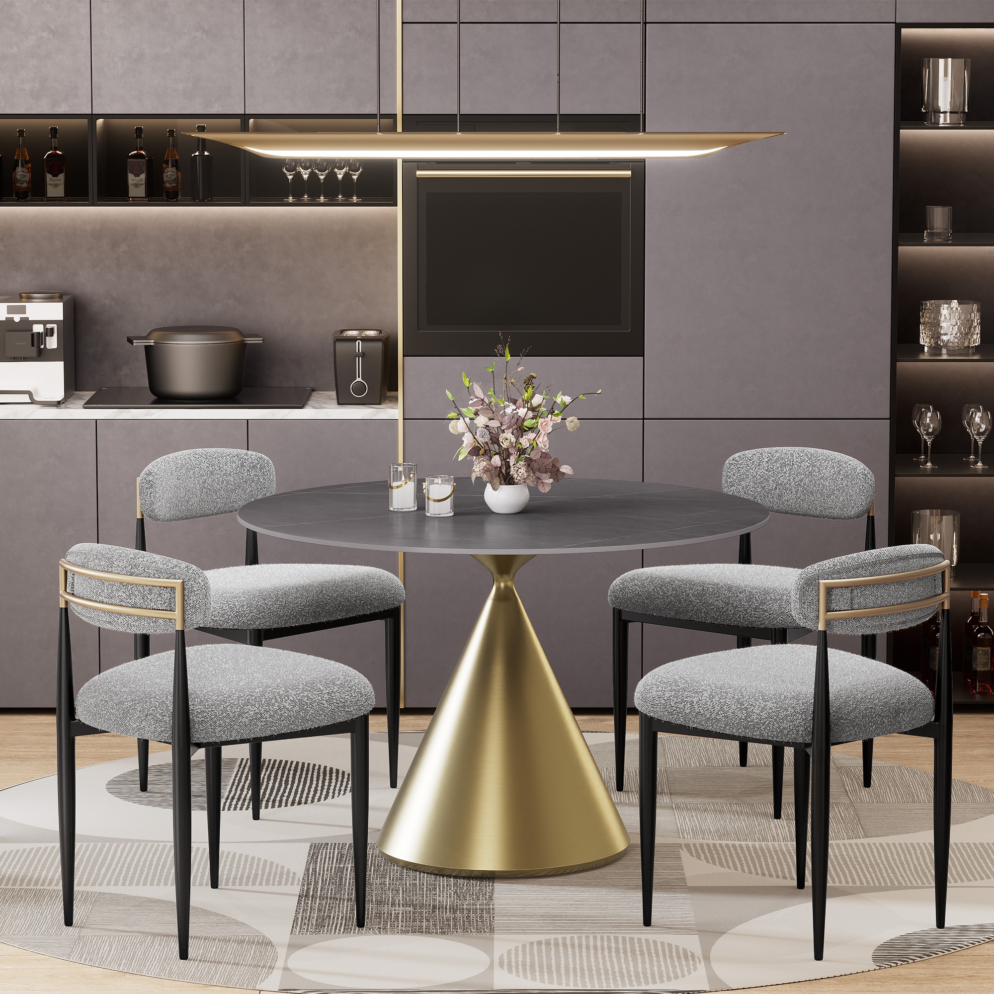 FARATI D2003DT-GREY Dining-Tables - View #7
