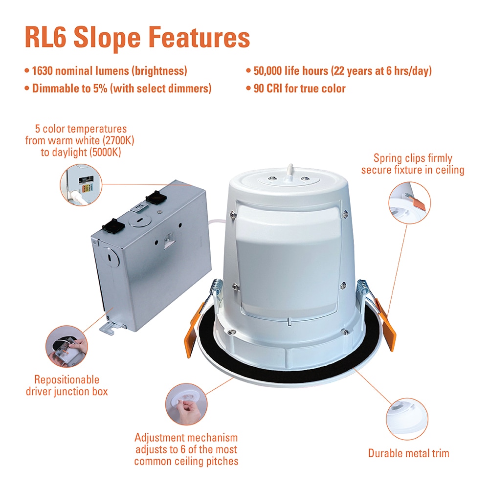 HALO RLS6159FS1EWHDMR Led-Retrofit-Downlight - View #3