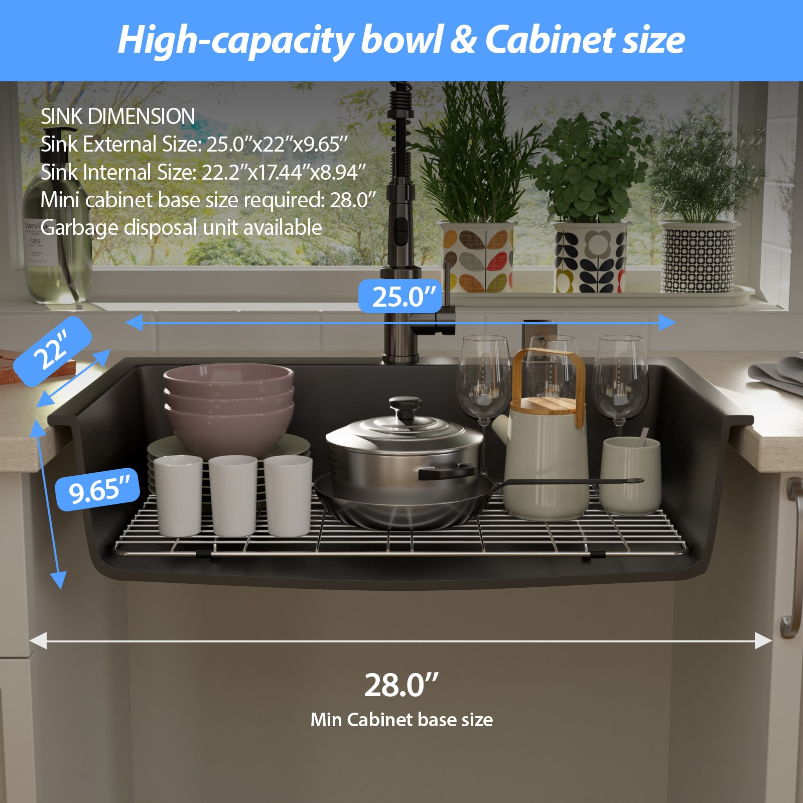 Lordear LD-SYSBLT25 Kitchen-Sinks - View #8