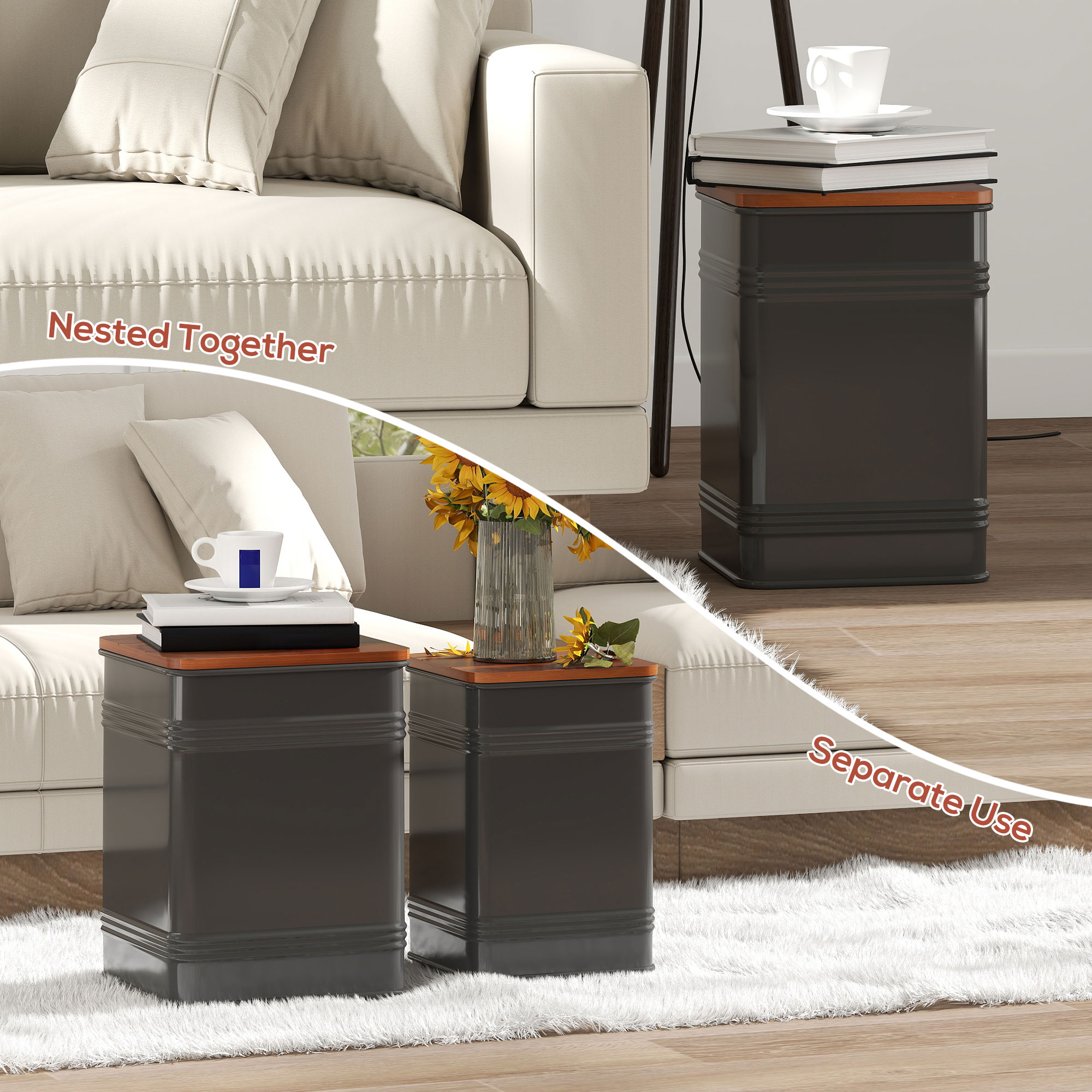 HomCom 838-526V00BK bench - View #5