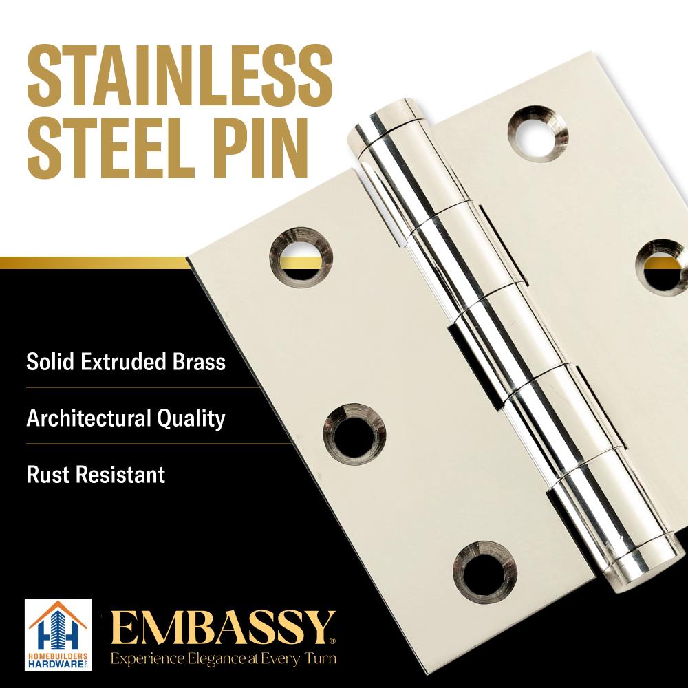 EMBASSY 3030US14S-1 Entry-Door-Hinges - View #7