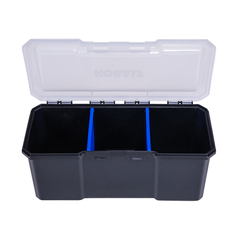 Kobalt CASESTACK 21.25-in Black Plastic Lockable Tool Box in the