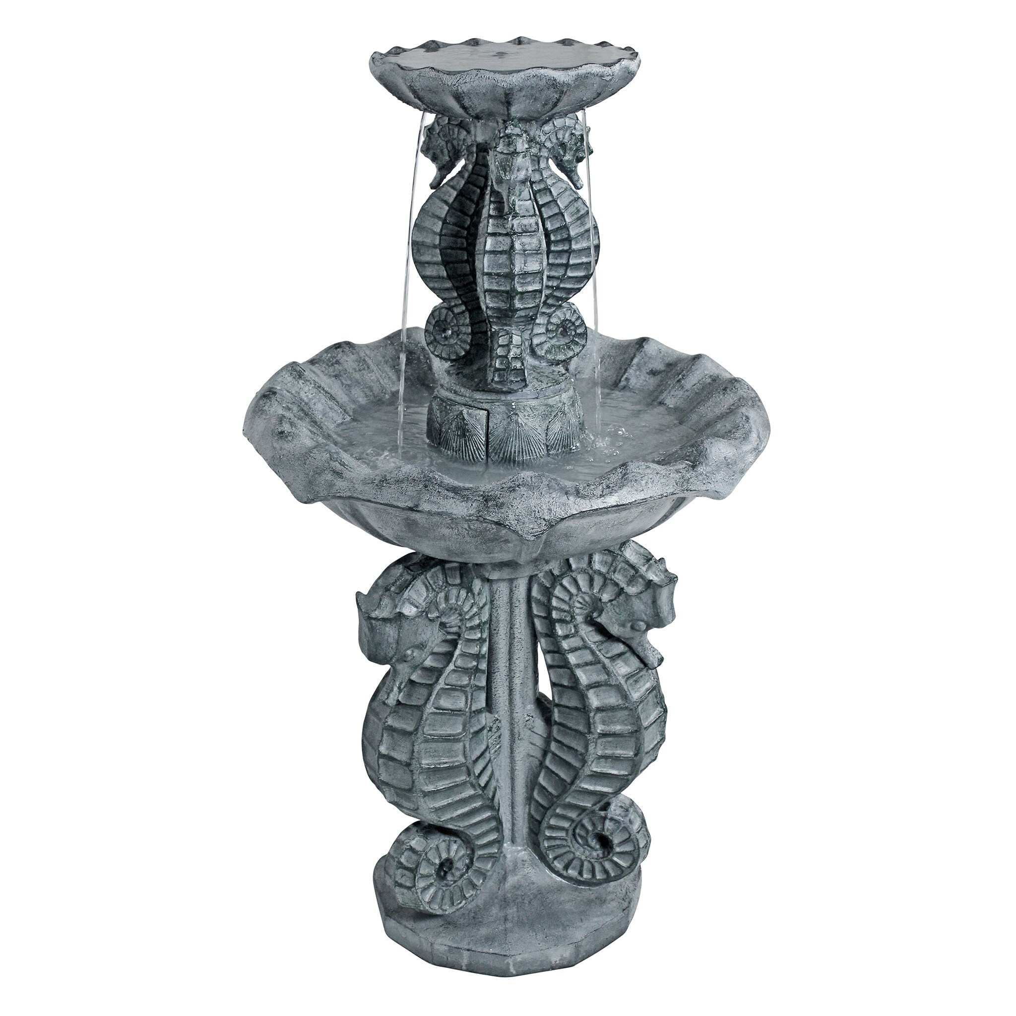 Design Toscano 50-in H Resin Fountain Statue Outdoor Fountain Pump ...