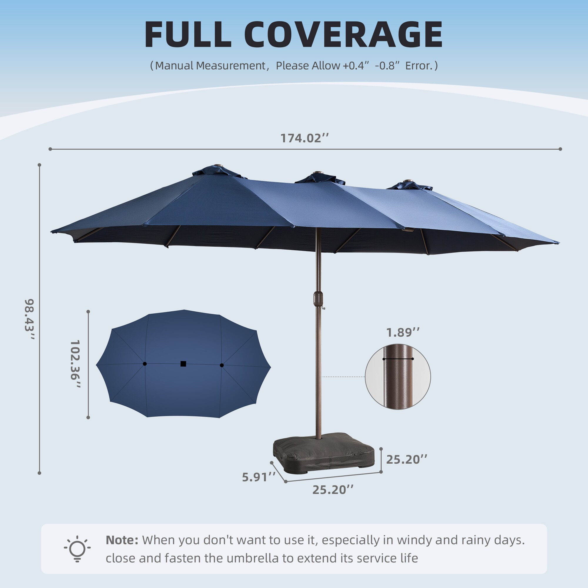 Pouuin SUIM700 Umbrellas-2 - View #8
