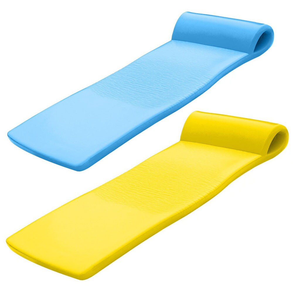 TRC Recreation 141126 70-Inches x 26-Inches Blue/Yellow Foam raft 2 -Pack