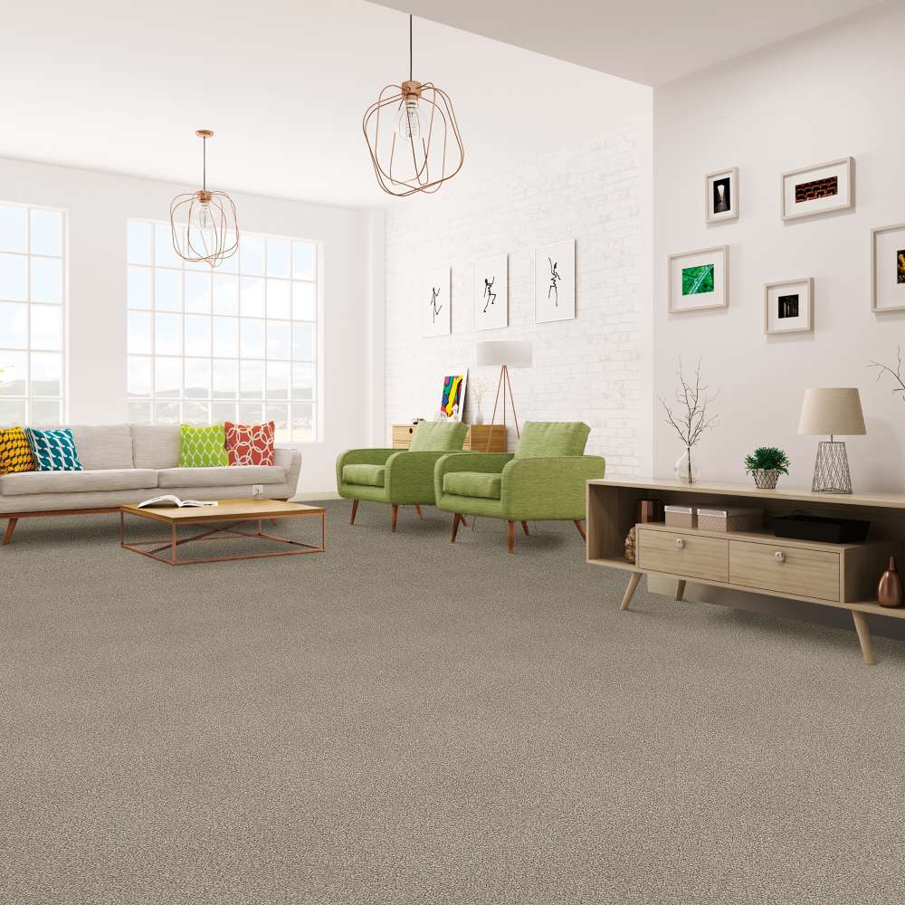 STAINMASTER Exquisite Tonal II Dockside View (T) Textured Indoor Carpet