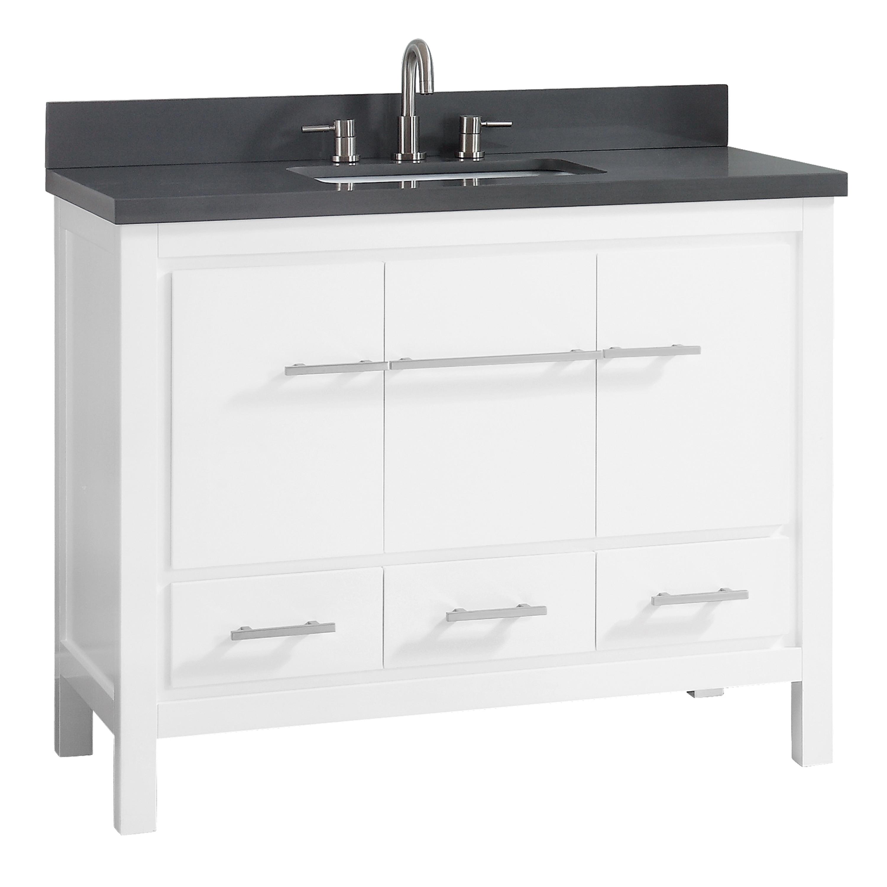 Azzuri RILEY-VS43-WT Bath-Vanity-Combo - View #2