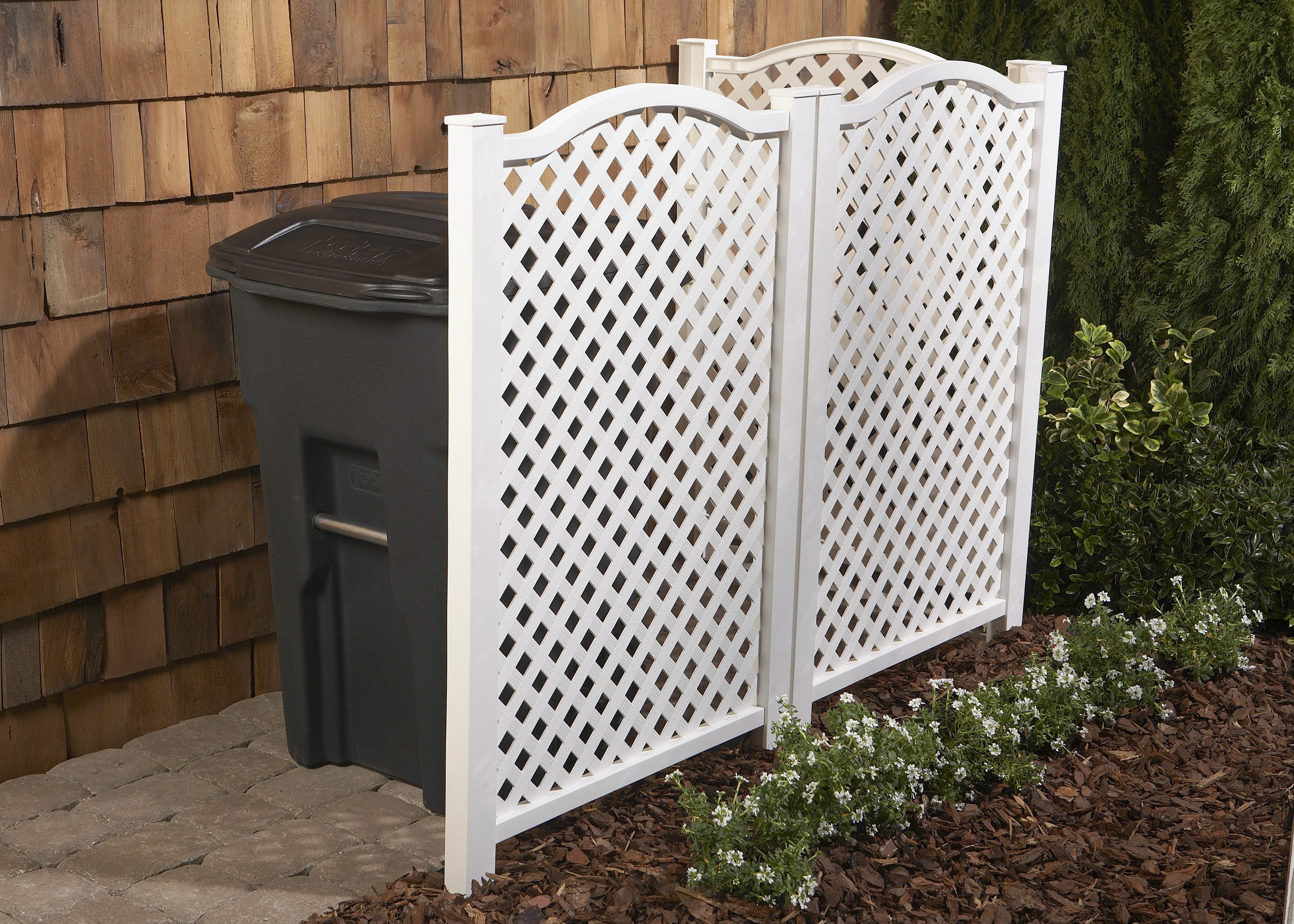 Trash Can Privacy Fence Plans — MAKER GRAY