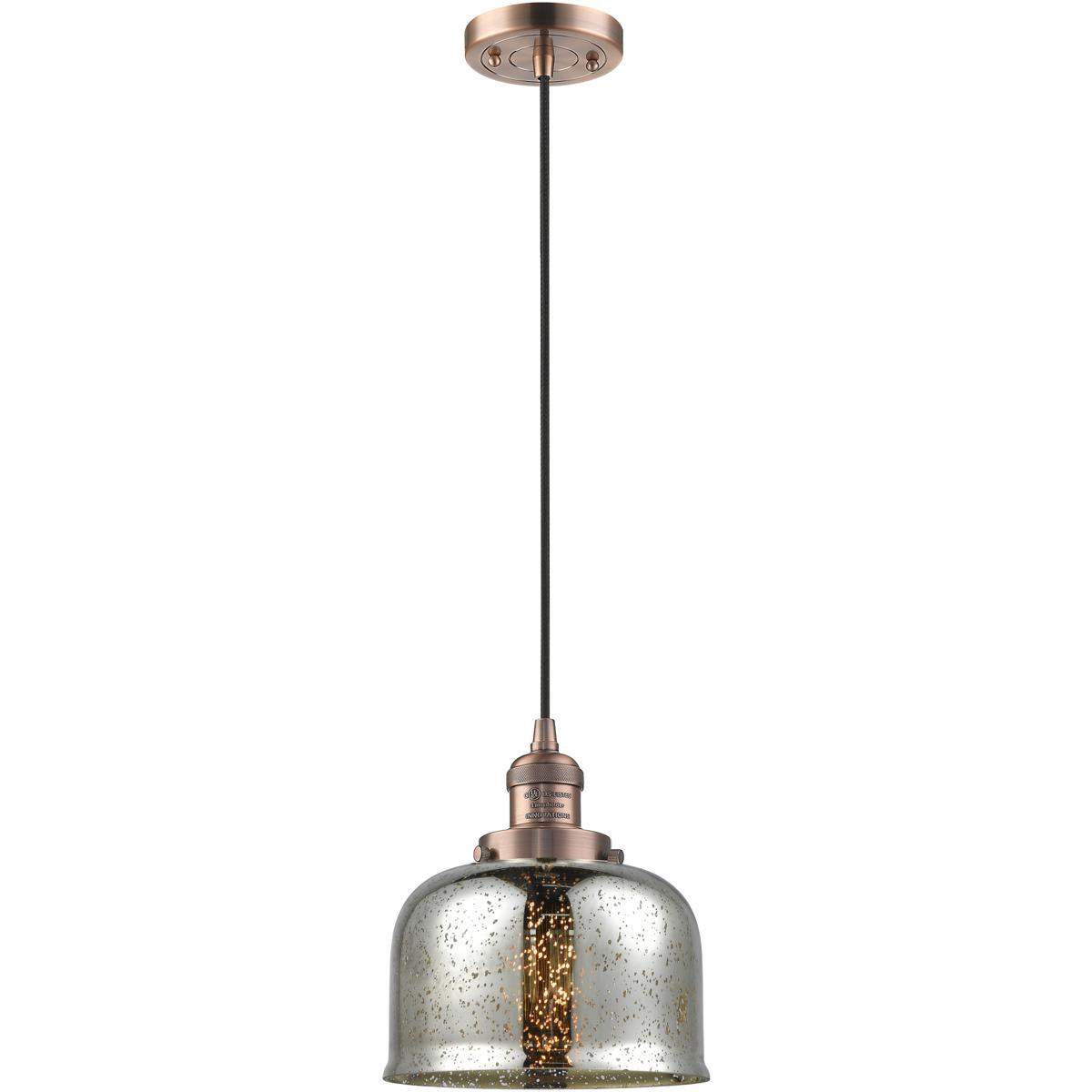 Innovations Lighting 1353698 201C-AC-G78 Franklin Restoration Bell Mini Pendant