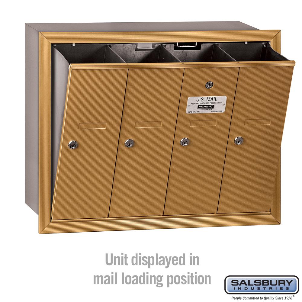 SALSBURY INDUSTRIES 3504BRU mailboxes - View #2