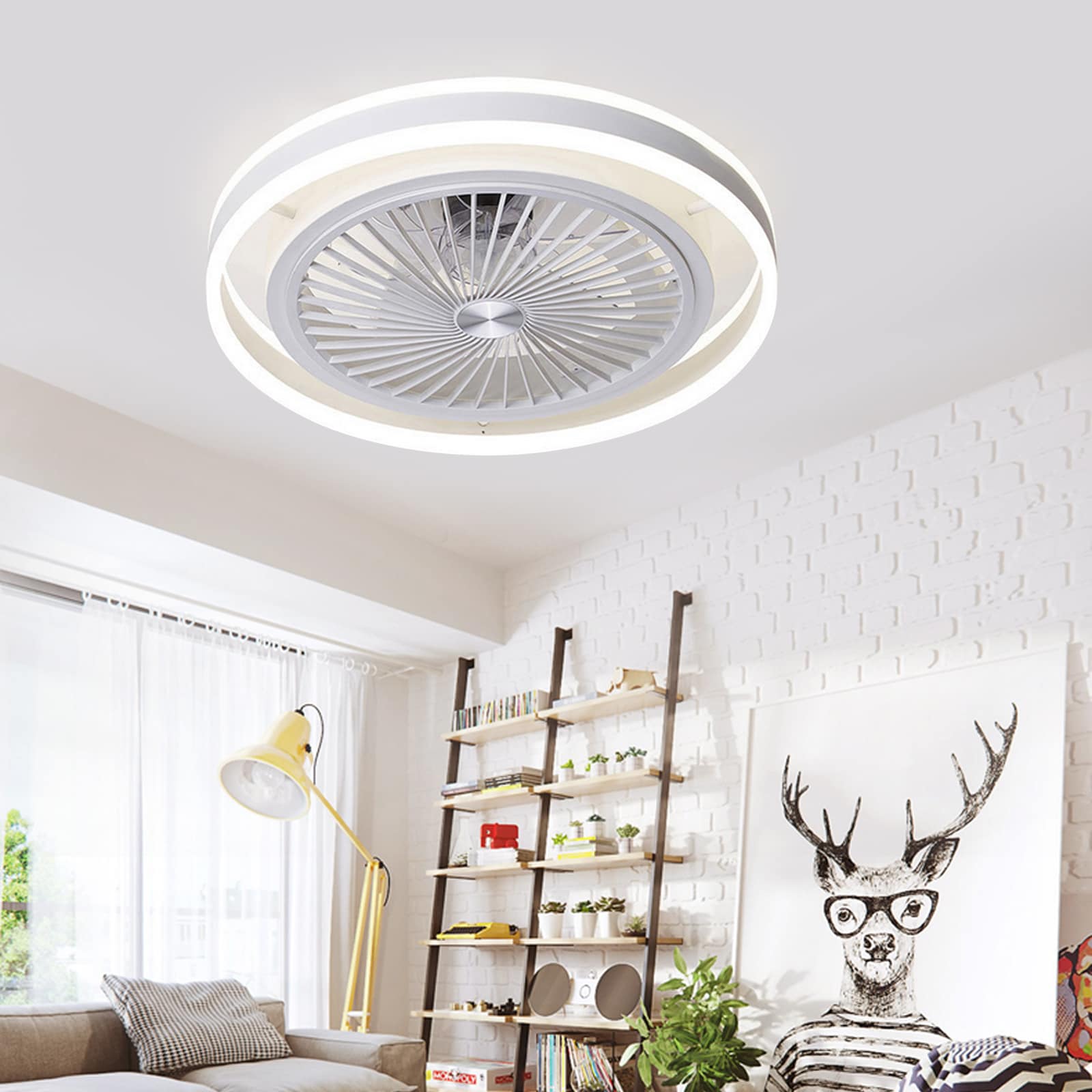 Oukaning JZUCODE4NSMLD Ceiling-Fans - View #3