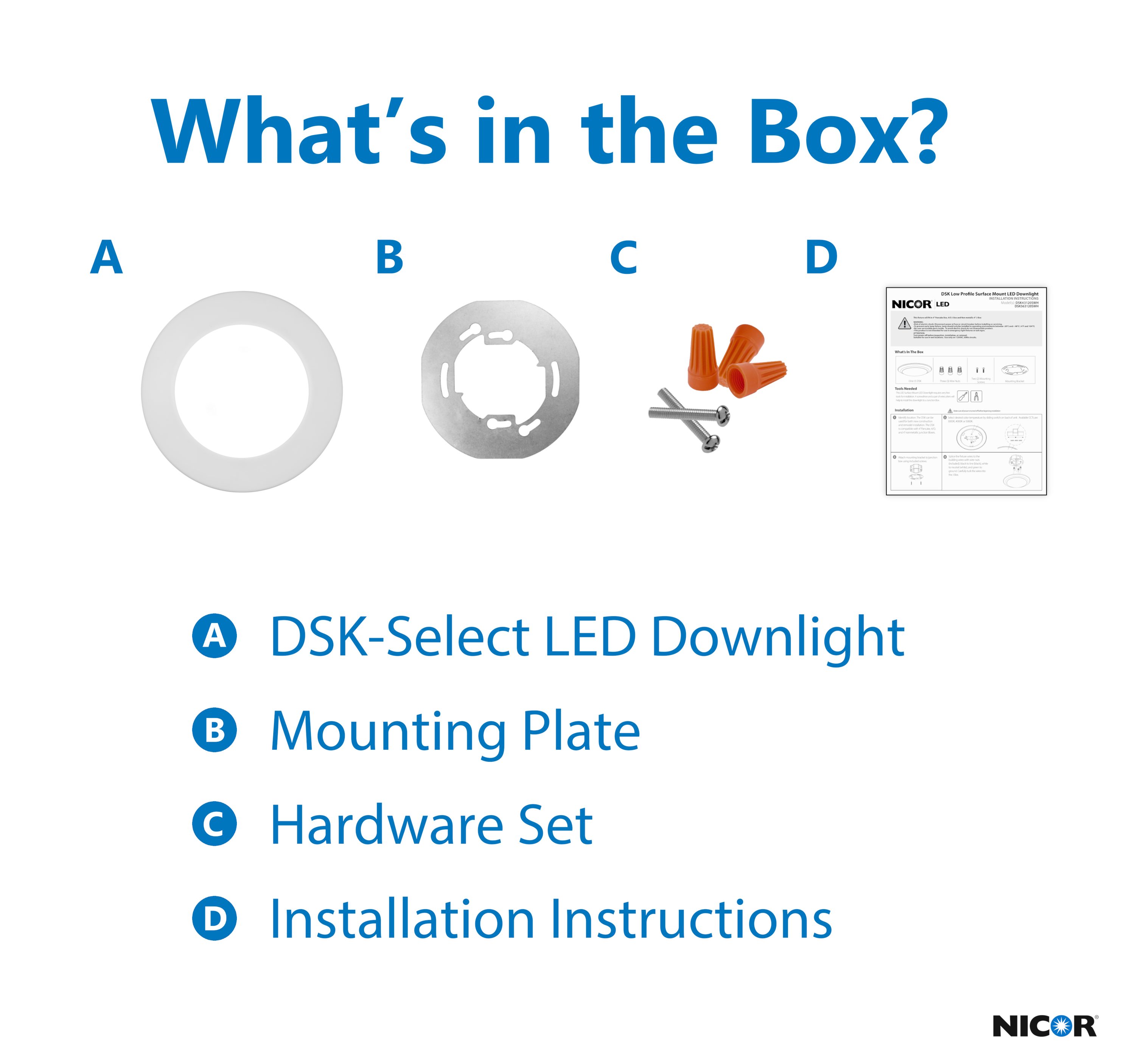 Nicor Lighting DSK43120SWH flushmounts - View #9
