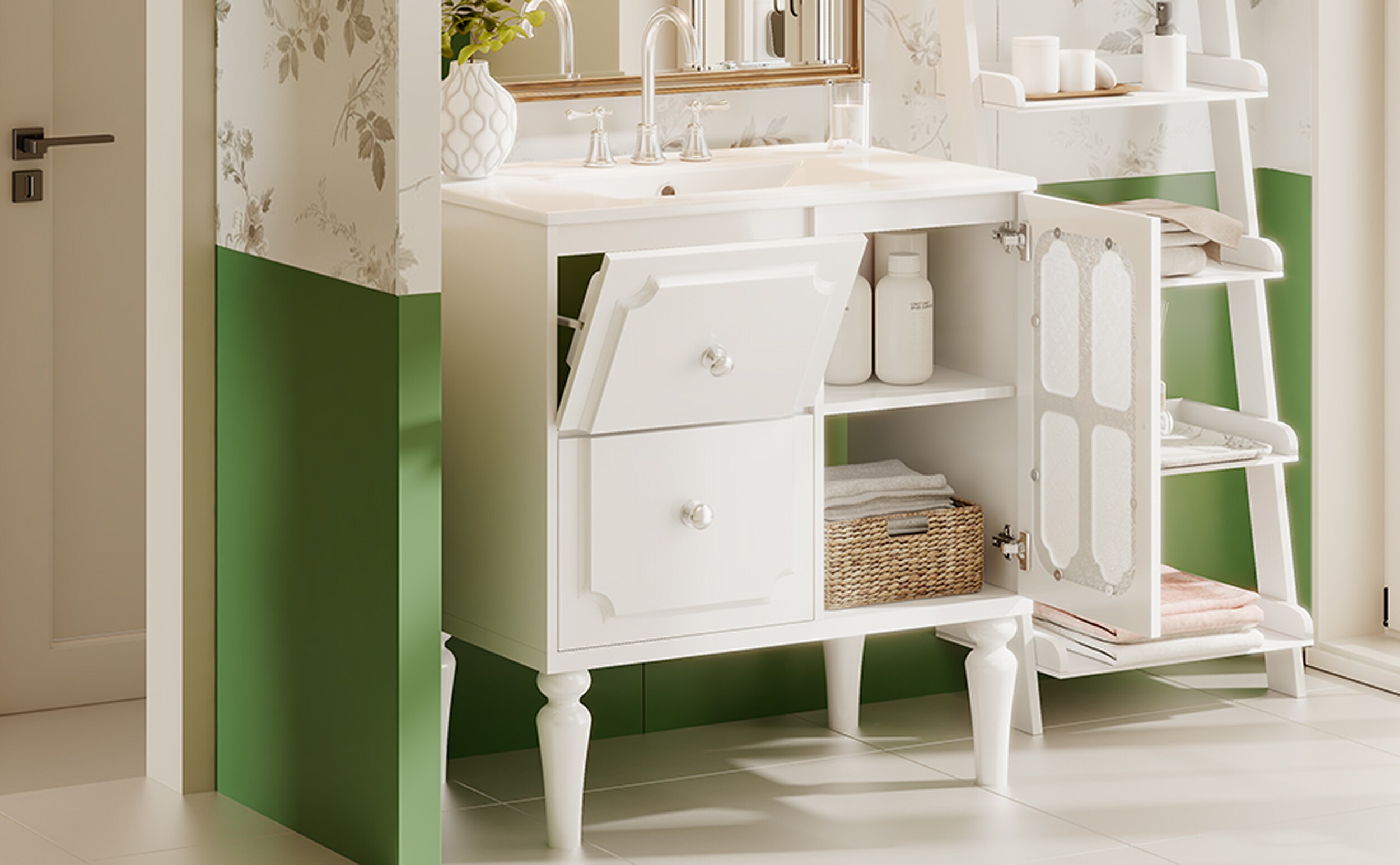 ModernLuxe L3P-N710P195635K Bath-Vanity-Combo - View #17