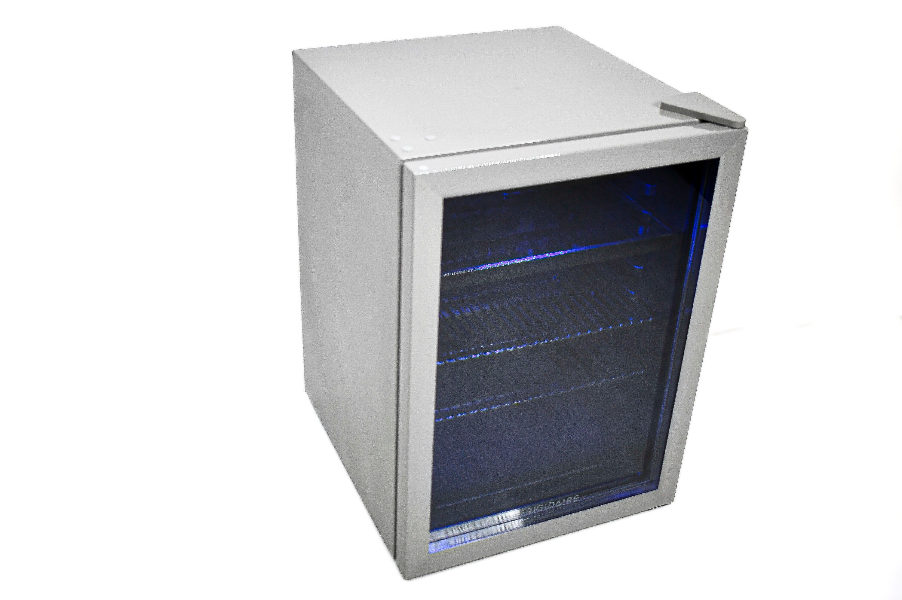 FRIGIDAIRE Beverage Refrigerator, Compact Mini Fridge with Digital Temperature Control, Fits 88 Cans