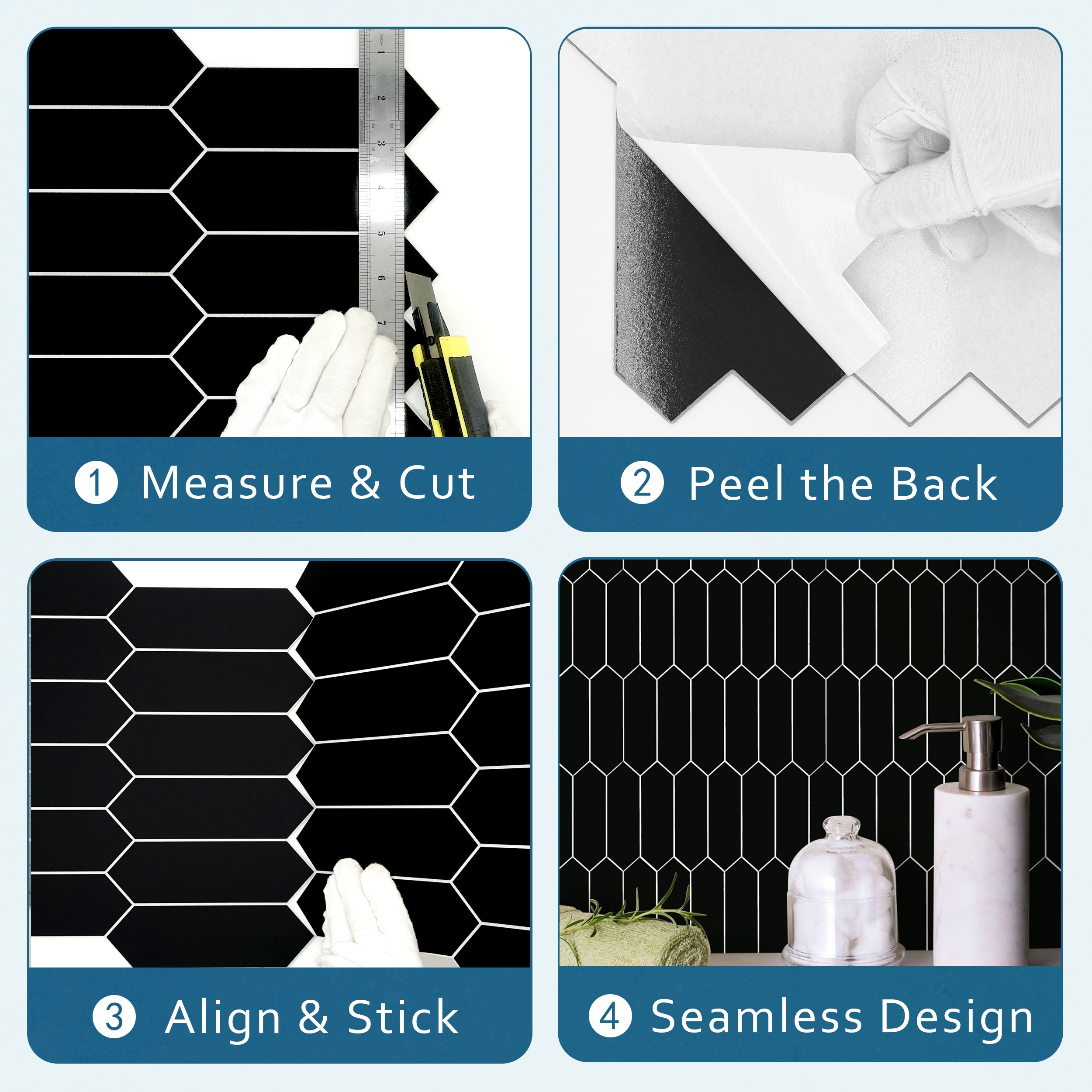 SUNWINGS SDS001-BLK-10 Ceramic-Tile - View #9