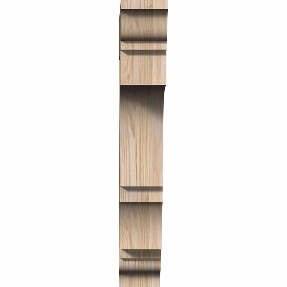 Ekena Millwork BKT04X22X26BOA01RDF Exterior-Brackets-Braces - View #2