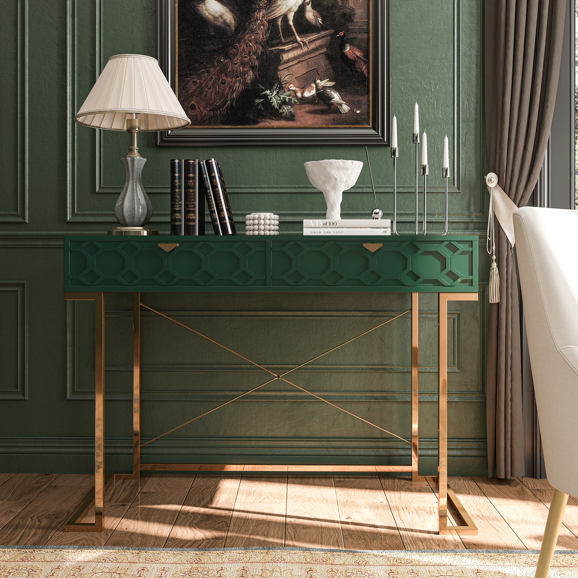 Clihome CL-DK1-GR Console-Sofa-Tables - View #6