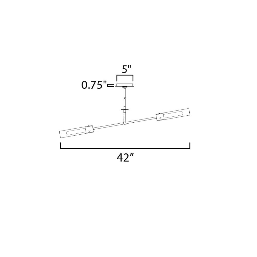 Maxim Lighting 26372CLBK b090015 - View #2