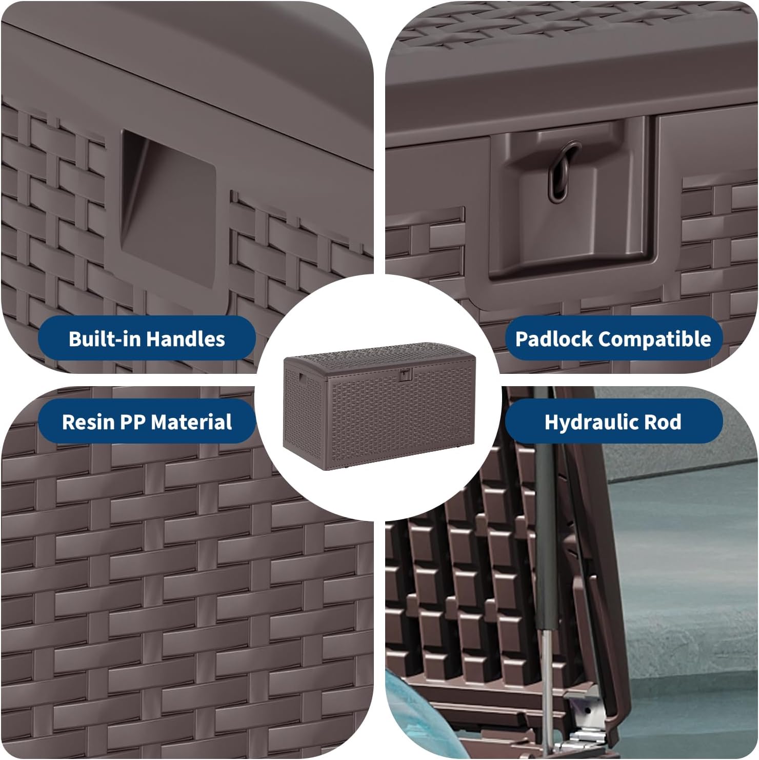 GarveeLife 3479BN8H Deck-Boxes - View #4