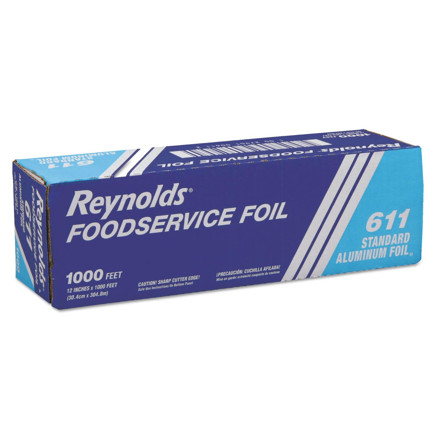 Reynolds Metro Aluminum Foil Roll Standard Gauge 12 in x 1000 ft