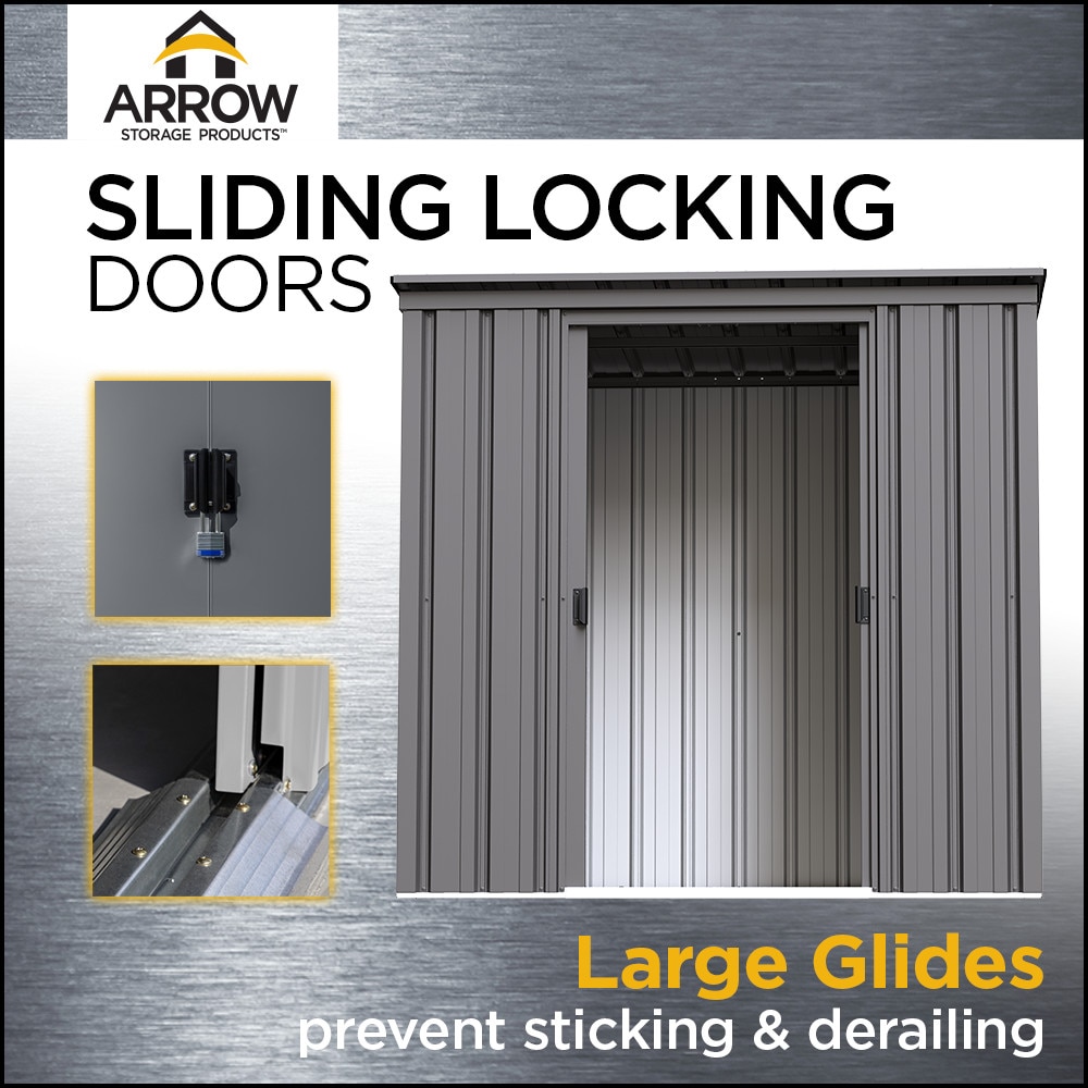 Arrow ASP64OT Metal-Storage-Buildings-Sheds - View #6