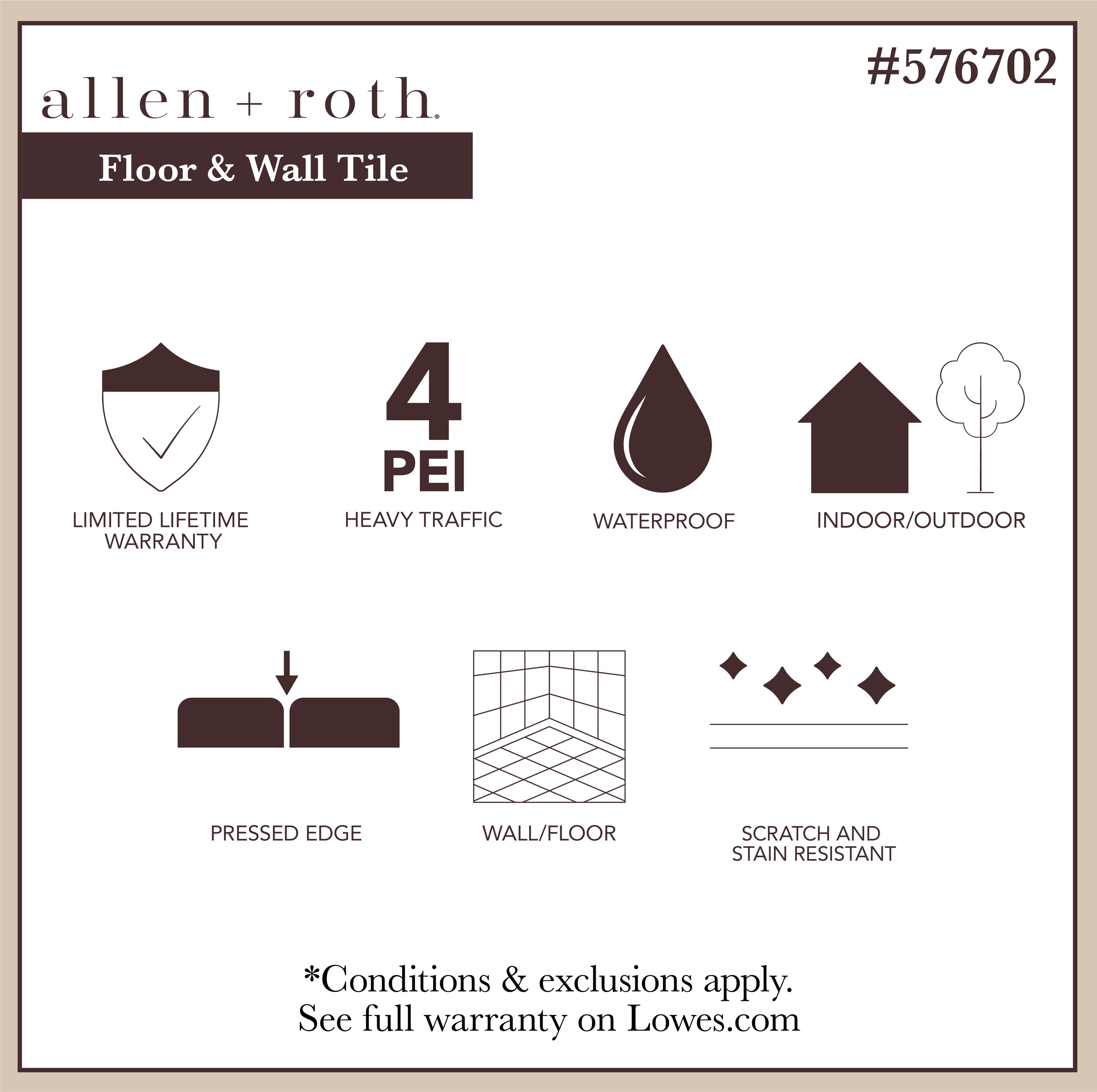 allen + roth 17WO09 Ceramic-Tile - View #7