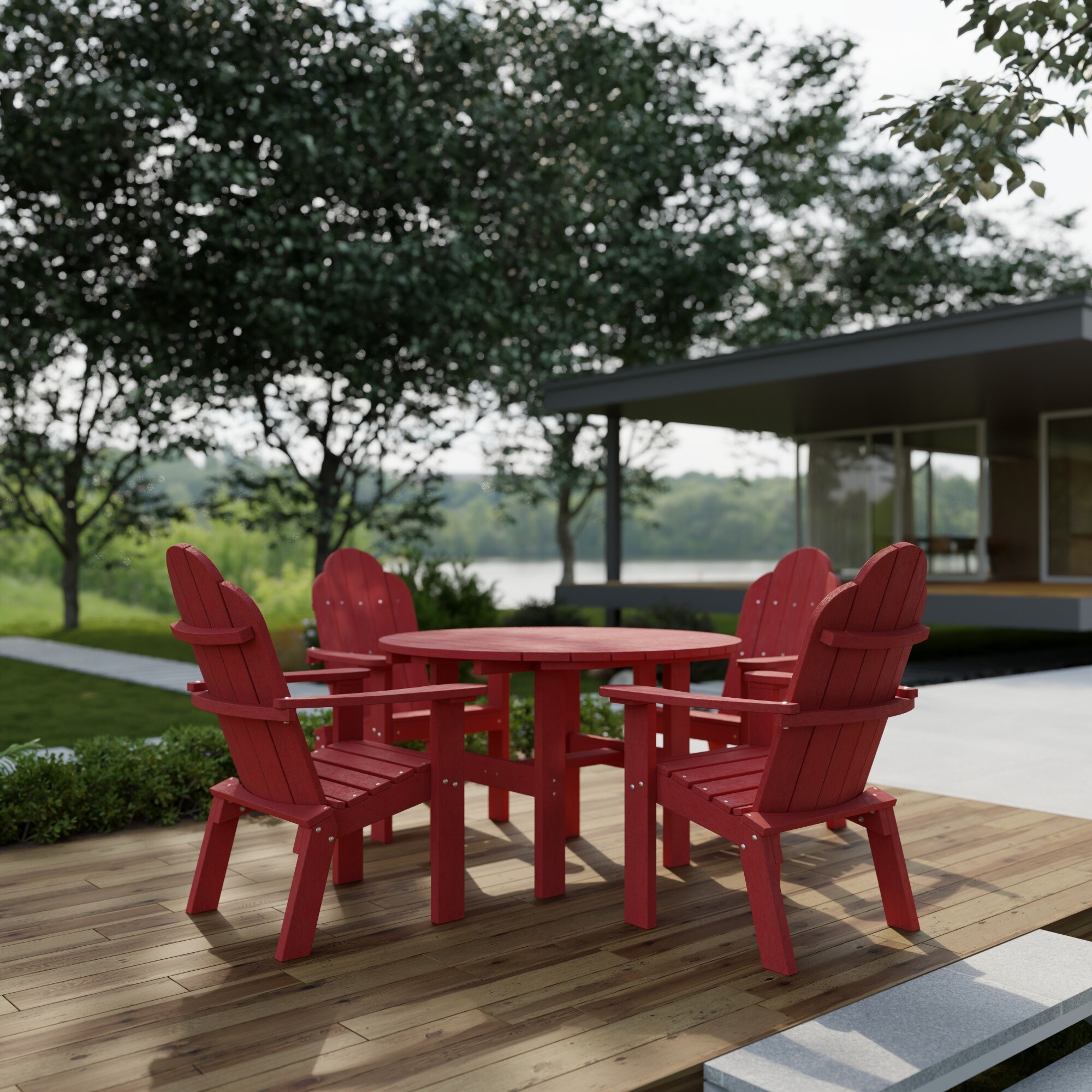 Wildridge LCC-280-CR Patio-Dining-Sets - View #2